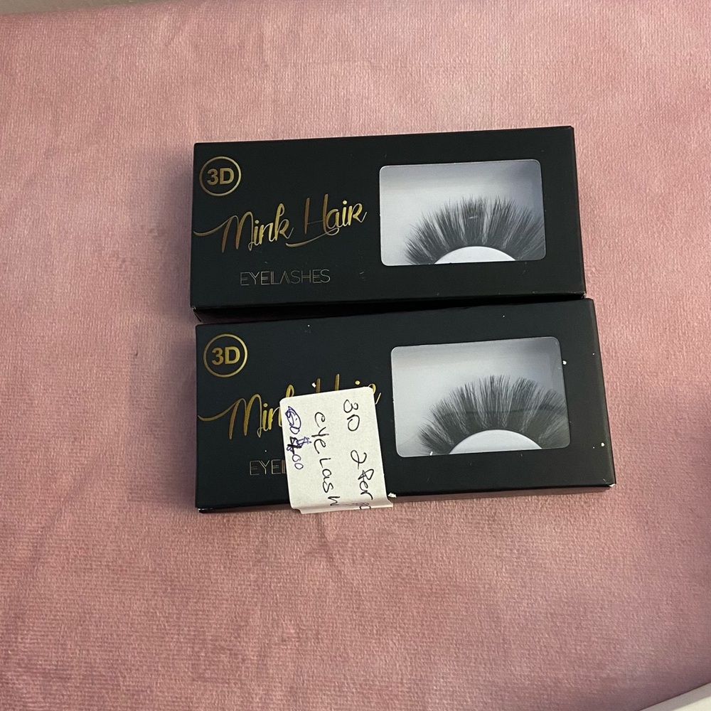 3D Mink Lashes in Black